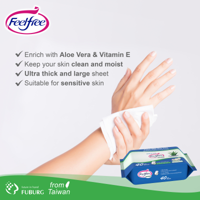 Keep yourself clean with Feelfree wet wipe